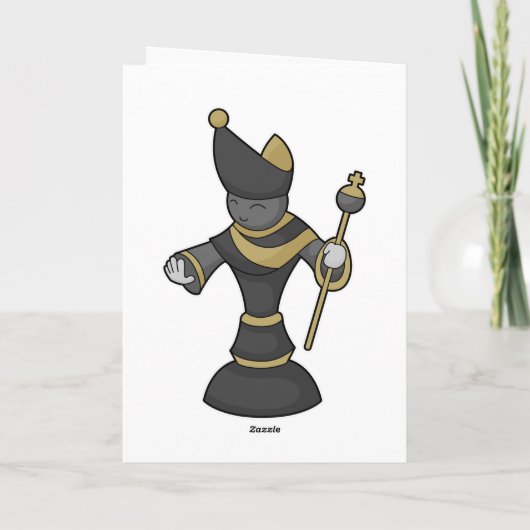 Carte Fou de jeu d'échecs (Dos)