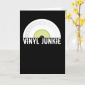Carte Fou de vinyle (Fleur jaune)
