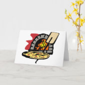 Carte Four à pizza (Fleur jaune)