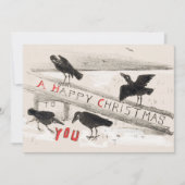 Carte Four Crows Art Vintage (Devant)