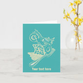 Carte Fourche dans le crash de moto routier (Fleur jaune)