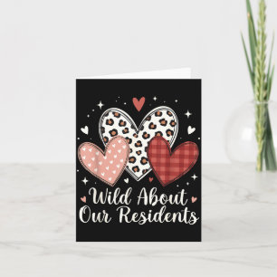 Carte Fous de résidents Saint-Valentin CNA infirmier hom