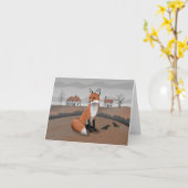 Carte Fox (Fleur jaune)