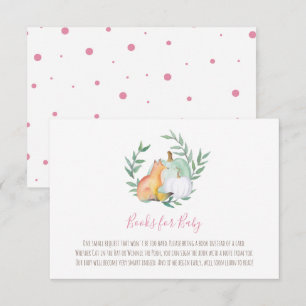 Carte Fox Bring-a-Book - Baby shower novembre