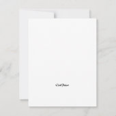 Carte Fox et lièvre Blank (Dos)