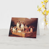 Carte Fox-hounds et terriers (Fleur jaune)