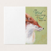 Carte Fox Inspiration (Outside Unfolded)
