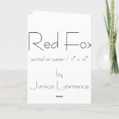 Carte Fox rouge (Dos)
