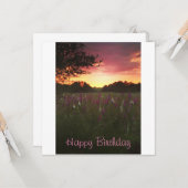 Carte Foxglove Meadow Wild Card (Devant/Arrière en situation)