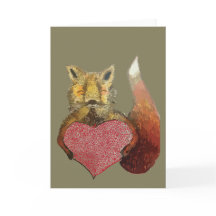 Carte Foxy in Love