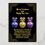 Carte Foyer Noël Bells (Recto)