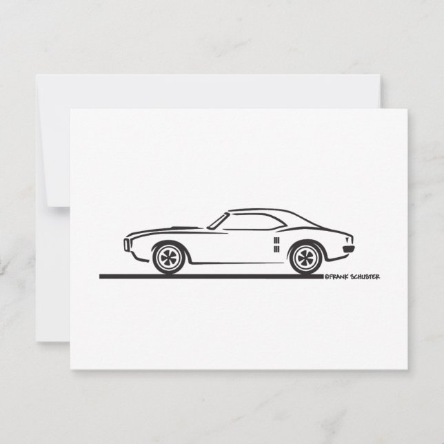 Carte Foyer Pontiac 1968 (Devant)