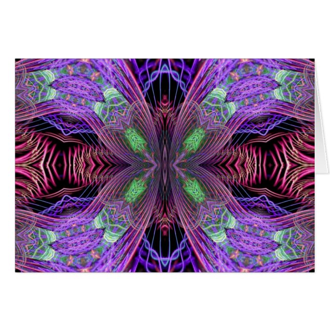 Carte FractalART #142 (Devant horizontal)