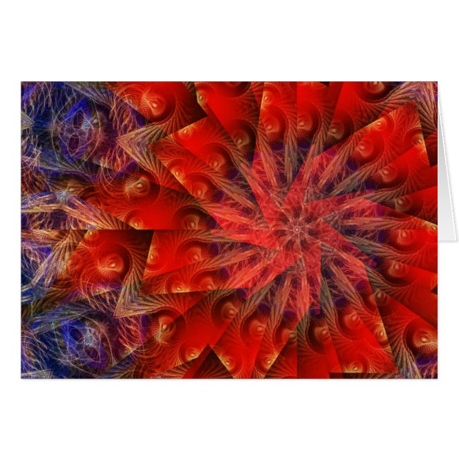 Carte FRACTaLiGHT #004 (Devant horizontal)