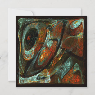 Carte Fractionner l'art Abstrait