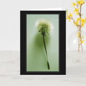 Carte Fragile (Fleur jaune)