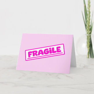 Carte Fragile