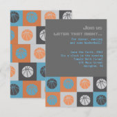 Carte FRAÎCHE de partie de bat mitzvah de barre de (Devant / Derrière)