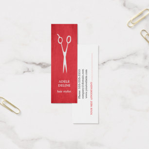 Carte fraîche moderne de rendez-vous de coiffeur