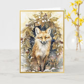 Carte Fraîcheur des bois Fox (Fleur jaune)