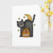Carte fraidycat (Fleur jaune)