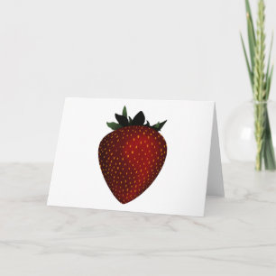 Carte fraise