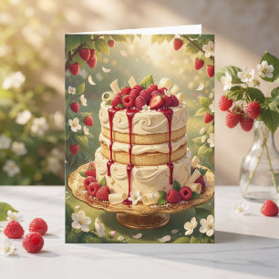 Carte Fraise Shortcake Joyeux Anniversaire Grand-Mère