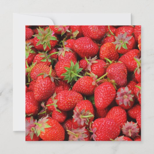 Carte Fraises (Devant)