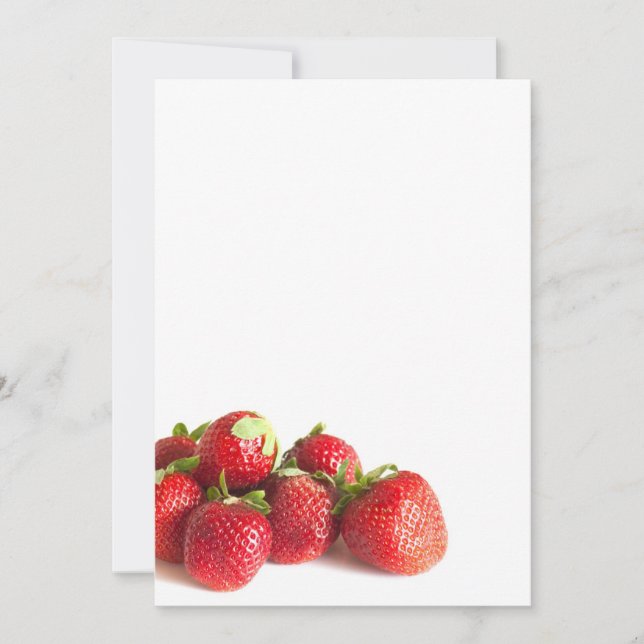 Carte Fraises (Devant)