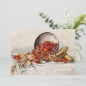 Carte Fraises et bananes dans un panier | E. Meyner (Debout devant)