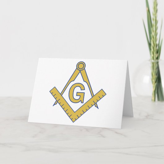 Carte Franc-maçonnerie (Devant)