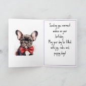 Carte Français Chien Chien Chien Chien Chien Chien Chien (Intérieur)