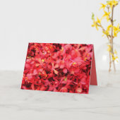 Carte Français rouge (Fleur jaune)