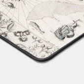 Carte Française Canada (Québec) par Champlain 1612 (Coin)