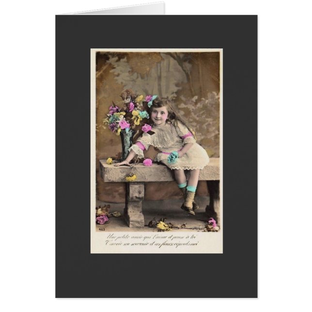 Carte française vintage (Devant)