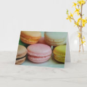 Carte France macaron greeting card (Fleur jaune)