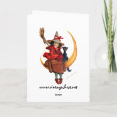 Carte Frances Brundage : Sorcière sur la faucille (Dos)