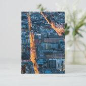 Carte Francfort Allemagne (Debout devant)
