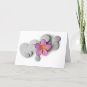 Carte Frangipani Calme
