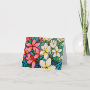 Carte Frangipani Note