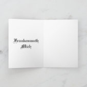 Carte Frankenmuth Michigan (Intérieur)