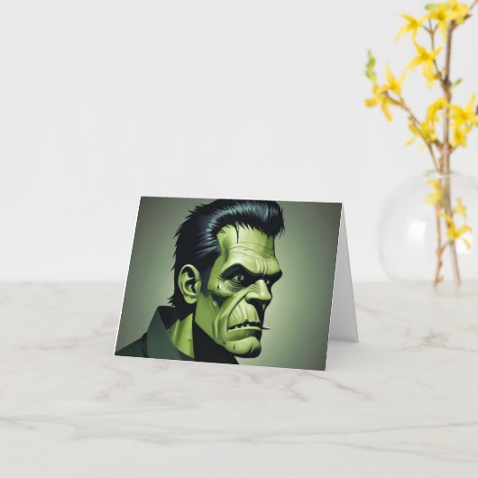 carte frankenstein (Fleur jaune)