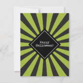 Carte Frankenstein Halloween (Dos)