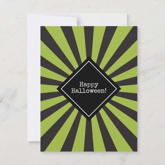 Carte Frankenstein Halloween (Dos)