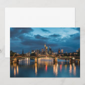 Carte Frankfurt am Main Germany (Devant / Derrière)