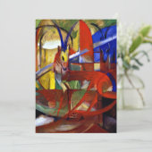 Carte Franz Marc - Gazelles (Debout devant)