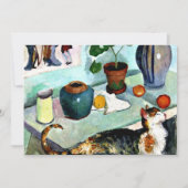 Carte Franz Marc - Vie morte avec chat (Devant)