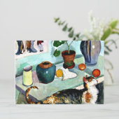 Carte Franz Marc - Vie morte avec chat (Debout devant)