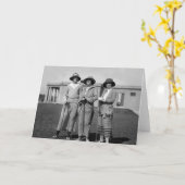 Carte Frapper les liens dans le style : 1923 (Fleur jaune)