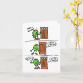 Carte Frappez Frappez Olive Vous Fête des Mères (Fleur jaune)